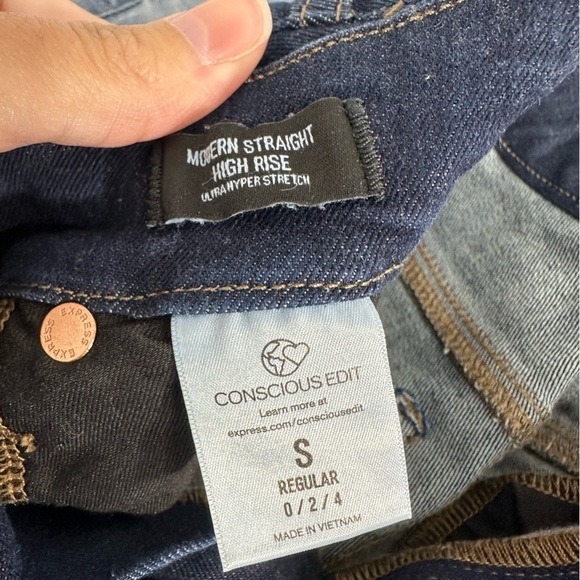 Express Hudson silver jeans bundle of 3 size S, 28, 27 - Picture 8 of 10